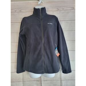 Columbia Interchange Fleece Jacket Black Womens Size Small NWT